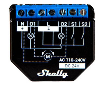 Czujnik inteligentny Shelly Inteligentny sterownik PLUS 2PM WiFI2